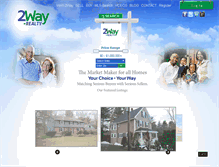 Tablet Screenshot of 2wayrealty.com